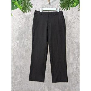 🍑SPAO Women Casual Office Pants Slant Pockets Solid Black Waist 31"
